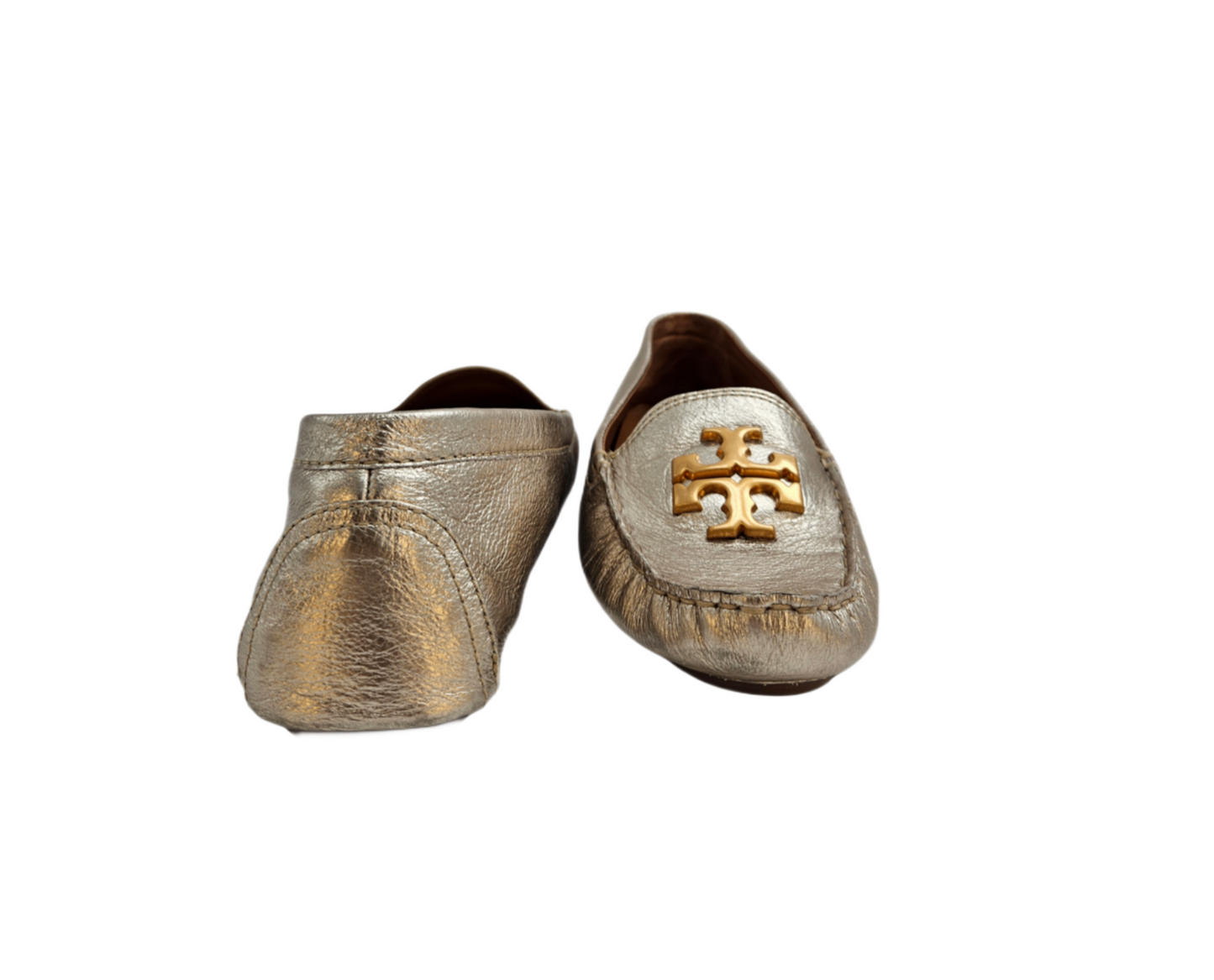 Tory Burch Silver Loafer Size EU 41