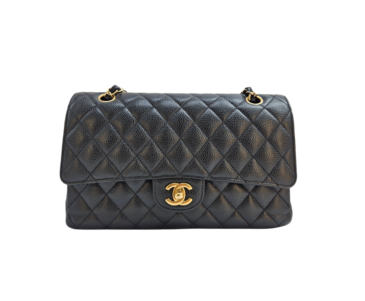 Chanel Medium Caviar Double Flap Bag