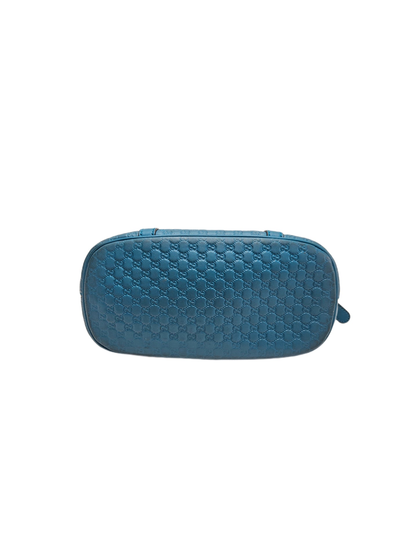 Gucci Blue Microguccissima Leather Mini Nice Dome Bag