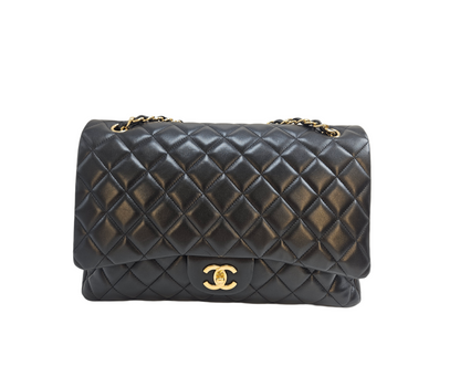 Chanel Black Maxi Single Flap Bag