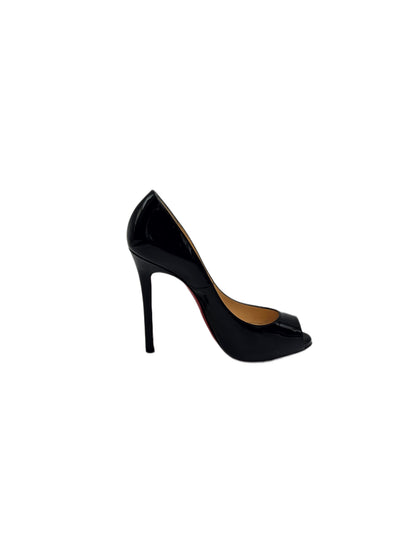 Christian Louboutin Black Patent Leather Demi You Pumps 36.5 EU