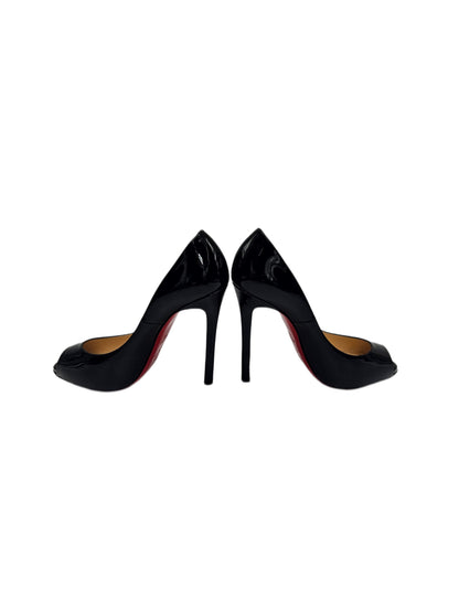 Christian Louboutin Black Patent Leather Demi You Pumps 36.5 EU