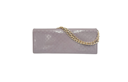 Gucci Patent Guccissima Small Broadway Clutch