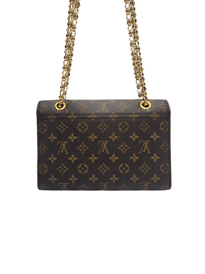 Louis Vuitton Black Monogram Canvas Victoire Chain Bag