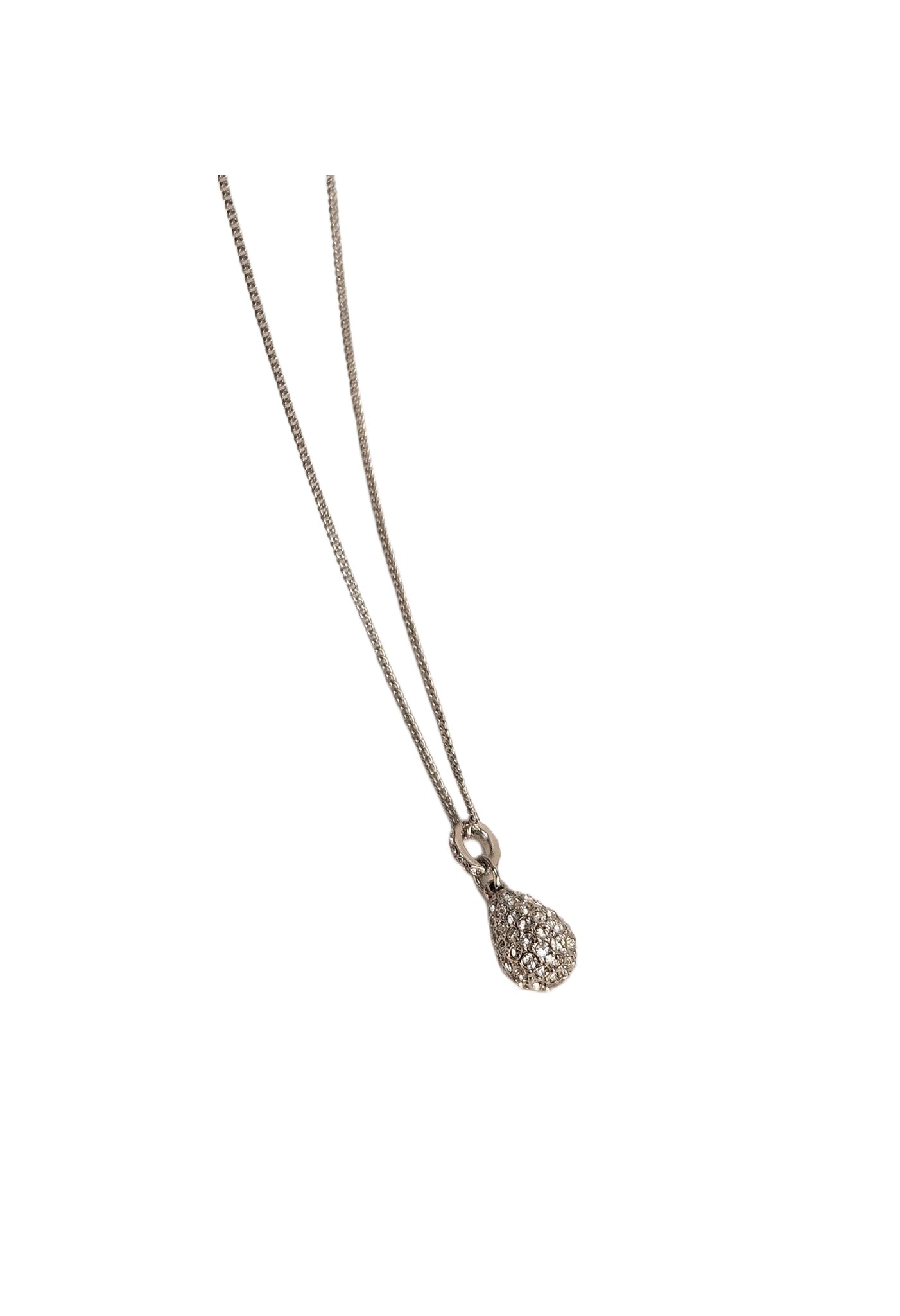 Swarovski  Heloise  Teardrop Crystal Embellished Pendant Necklace