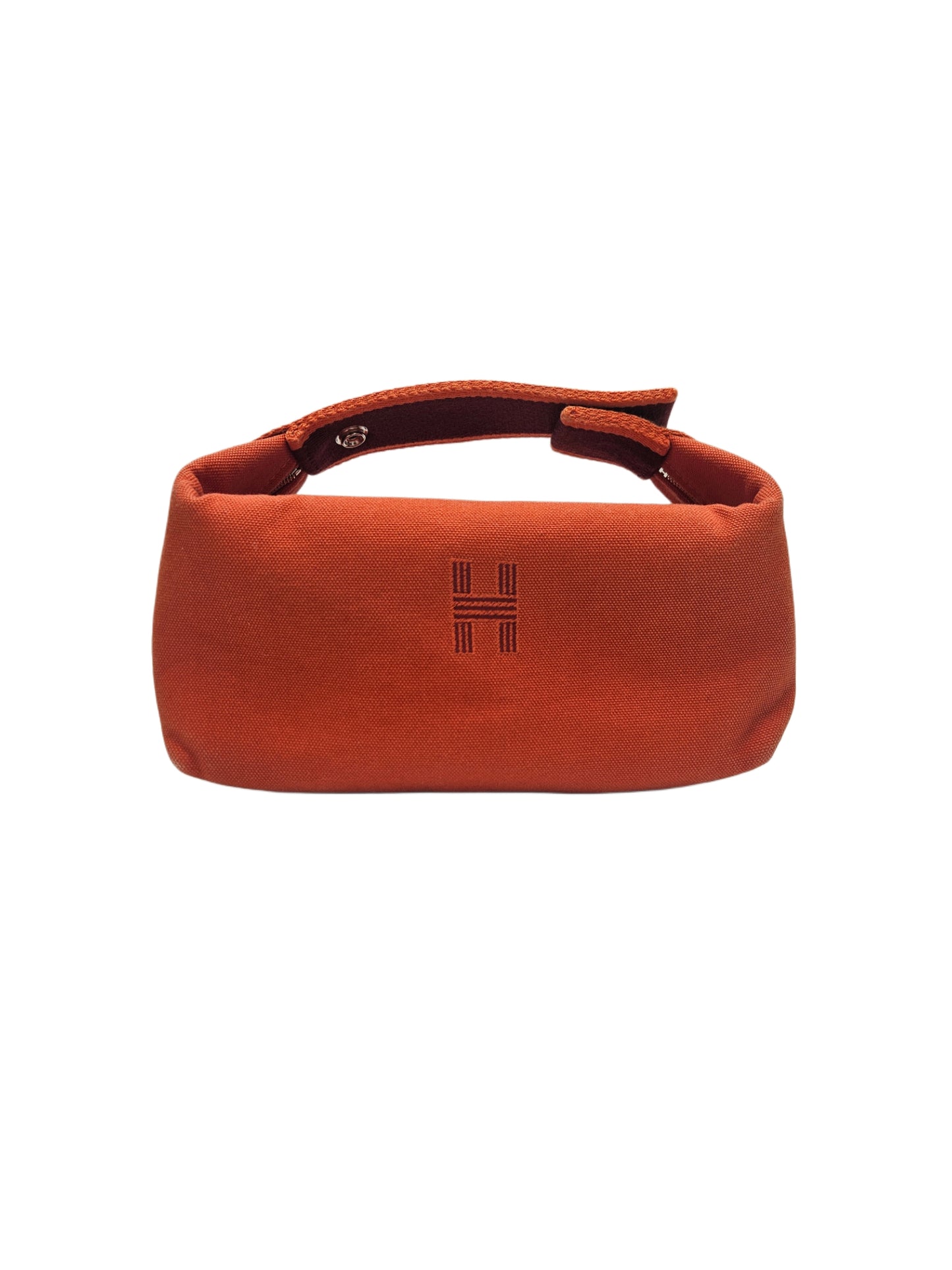 Hermès Canvas Large Bride-a-Brac Pouch