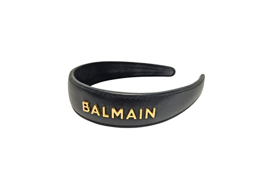 Balmain Paris  Limited Edition Hair Couture  Leather Headband