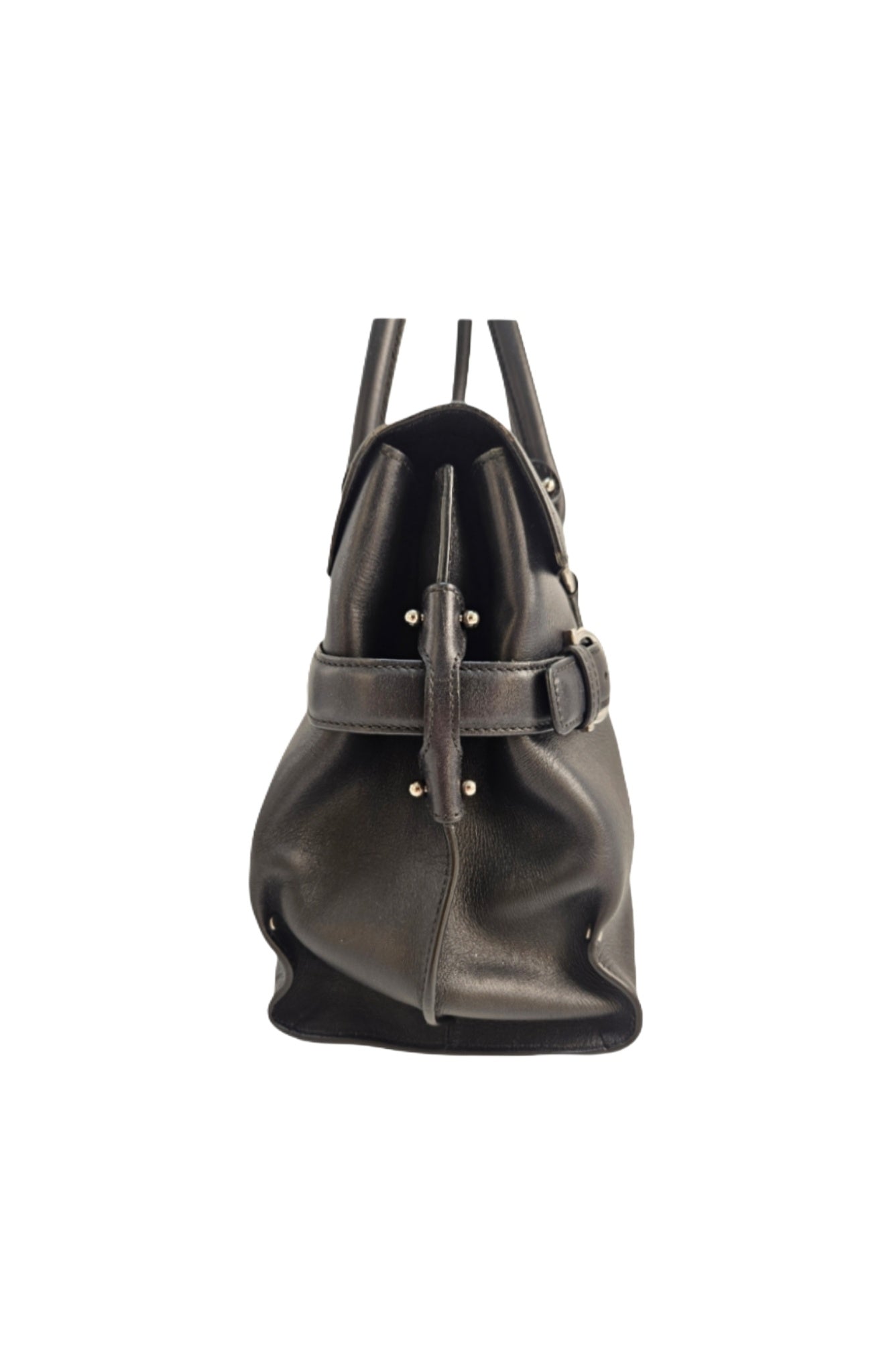 Salvatore Ferragamo Gancini Leather Shoulder Bag