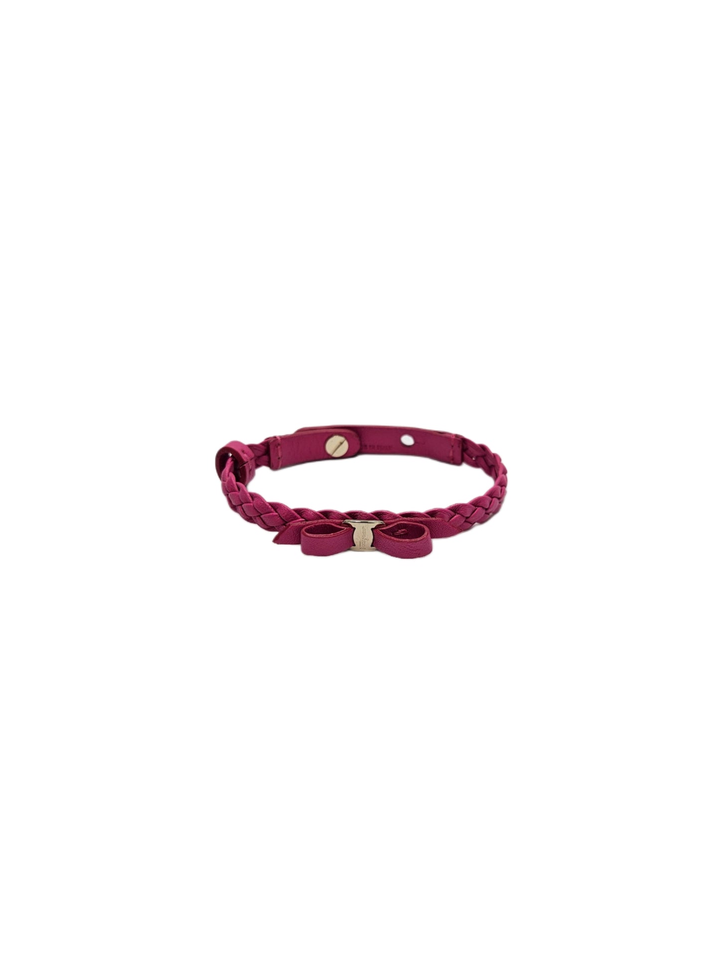 Salvatore Ferragamo Vara Bow Leather Bracelet