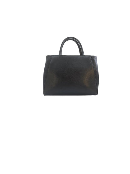 Fendi Black Small Leather 2Jours Tote