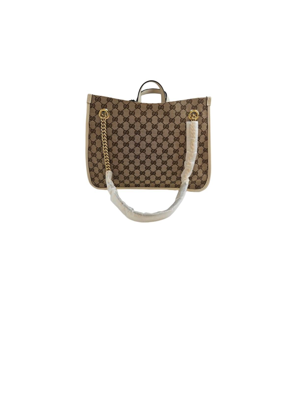 Gucci 1955 Horsebit Chain Tote GG Canvas Medium