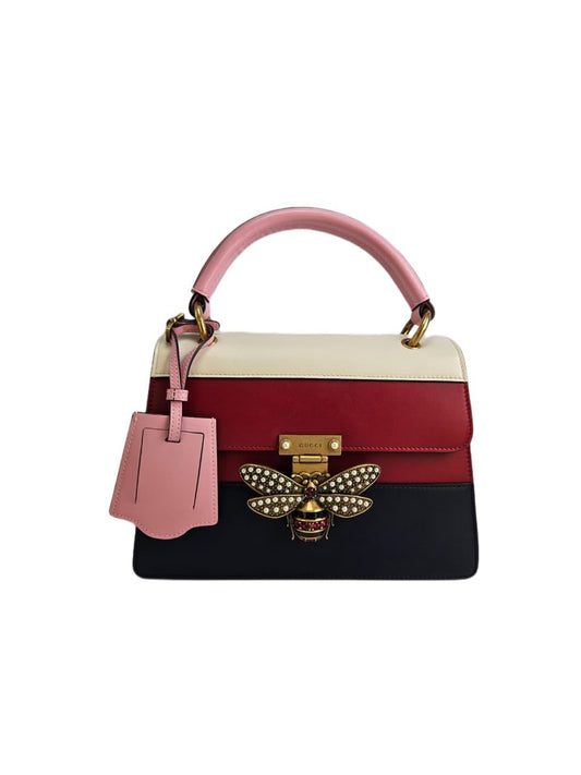 Gucci Multicolor Queen Margaret Small Top Handle Bag