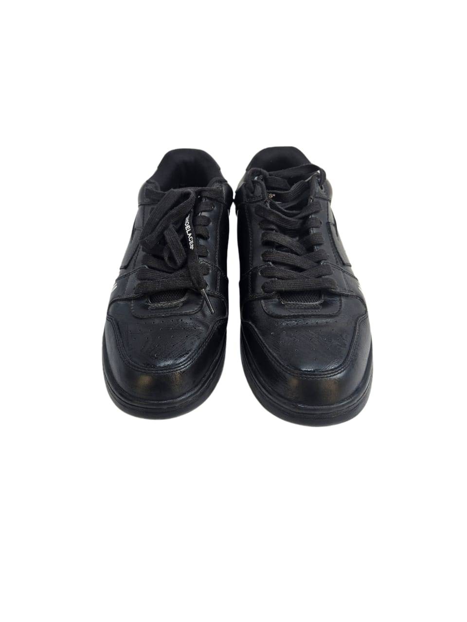 Off-White Out of Office 'OOO' Black Sneakers Size 40