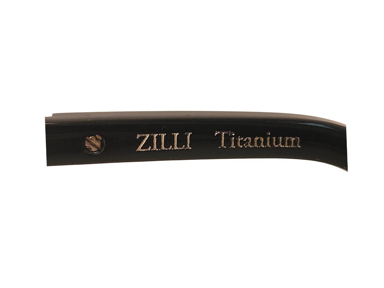 Zilli  Aviator Gold Black Sunglasses