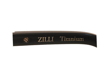 Zilli  Aviator Gold Black Sunglasses