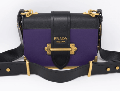 Prada Cahier Leather Bag