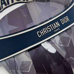 Christian Dior Navy Blue Club V1U Étoile Sun Visor