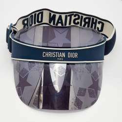 Christian Dior Navy Blue Club V1U Étoile Sun Visor