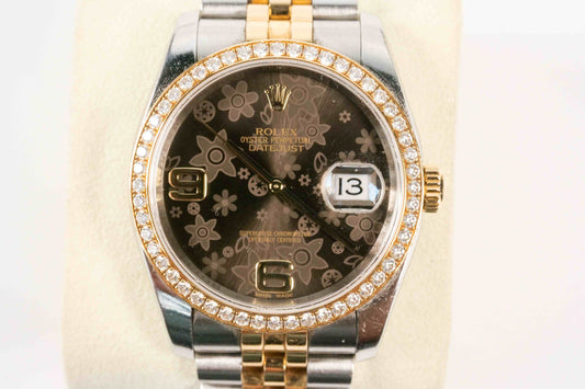 rolex-oyster-perpetual-datejust-36mm-bronze-floral-motif-dial-diamond-bezel-steel-and-yellow-gold-jubilee-bracelet-watch