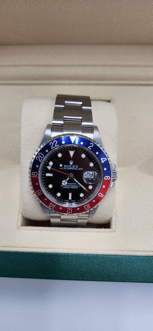 Partial payout of Rolex pre-owned GMT-Master II 40mm Men